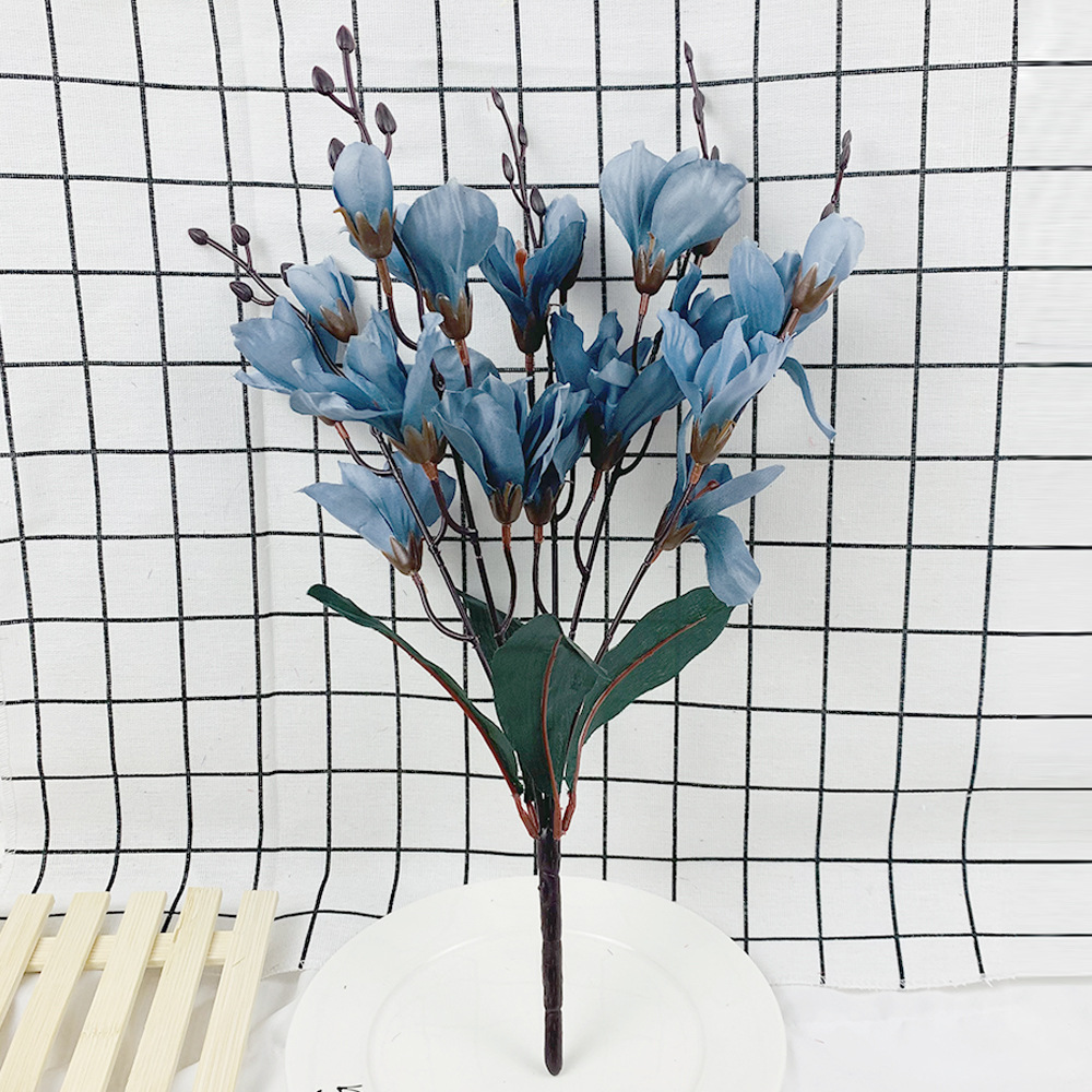 Artificial Silk Magnolia Flower Bouquet