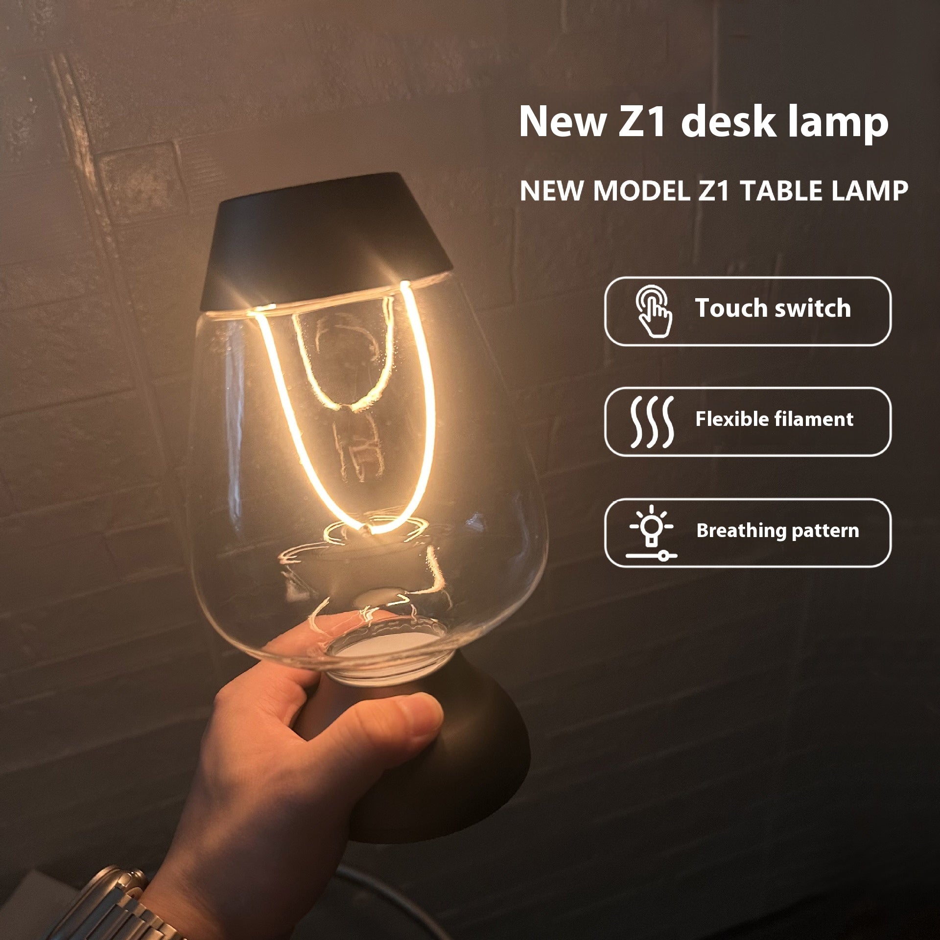 Touch-Sensitive LED Lamp