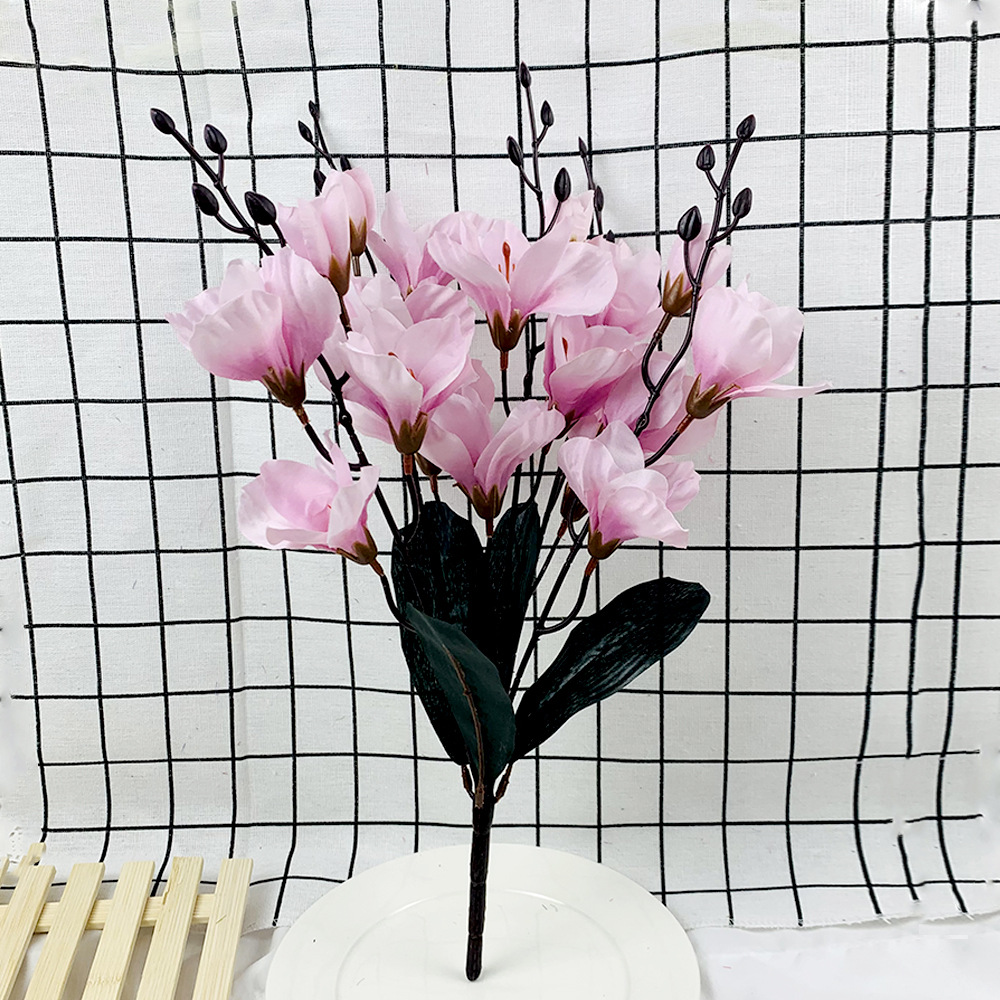 Artificial Silk Magnolia Flower Bouquet