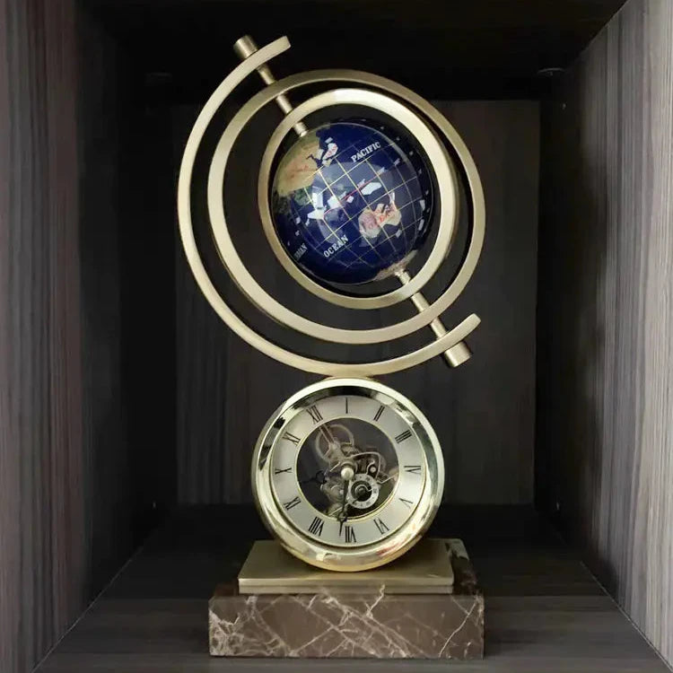 Elegant Marble Globe Centerpiece